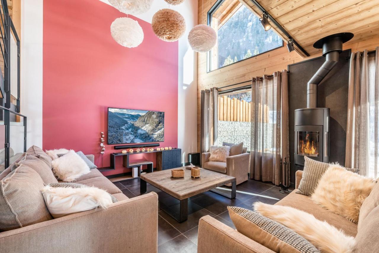 Chalet Azobe Morzine - By Emerald Stay มงทริองด์ ภายนอก รูปภาพ
