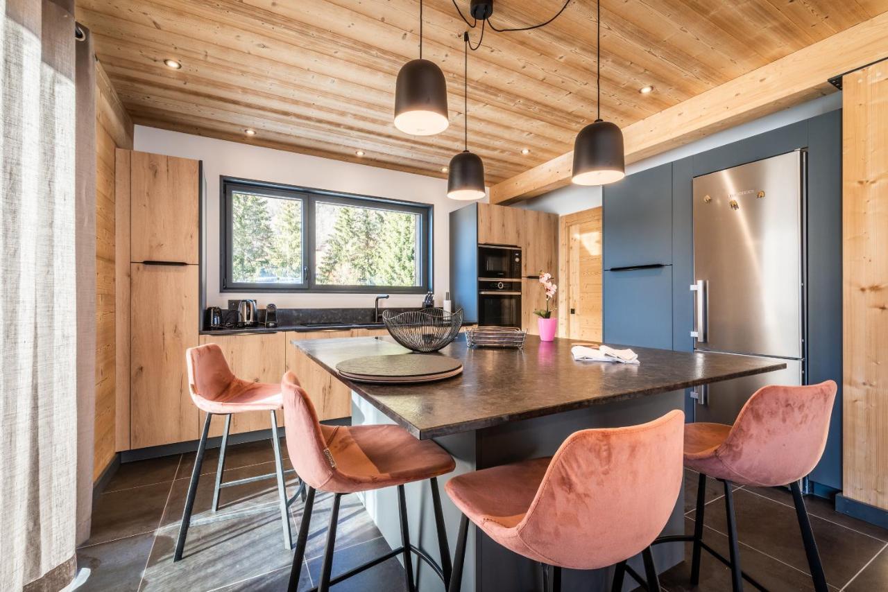 Chalet Azobe Morzine - By Emerald Stay มงทริองด์ ภายนอก รูปภาพ