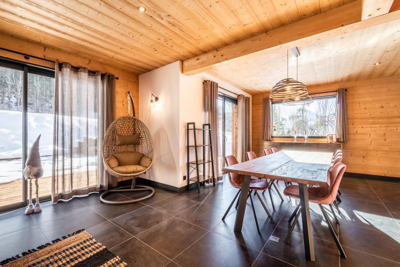Chalet Azobe Morzine - By Emerald Stay มงทริองด์ ภายนอก รูปภาพ