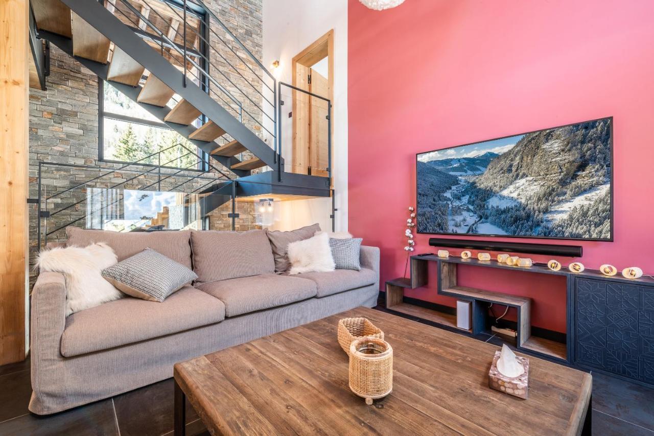 Chalet Azobe Morzine - By Emerald Stay มงทริองด์ ภายนอก รูปภาพ