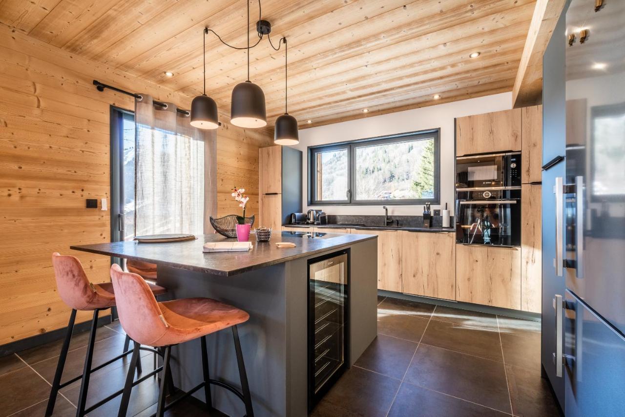 Chalet Azobe Morzine - By Emerald Stay มงทริองด์ ภายนอก รูปภาพ