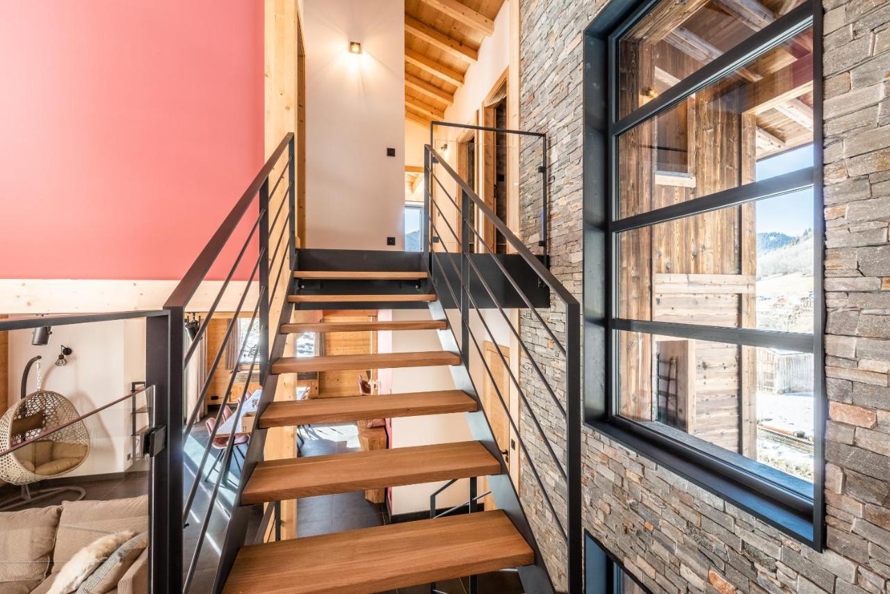 Chalet Azobe Morzine - By Emerald Stay มงทริองด์ ภายนอก รูปภาพ