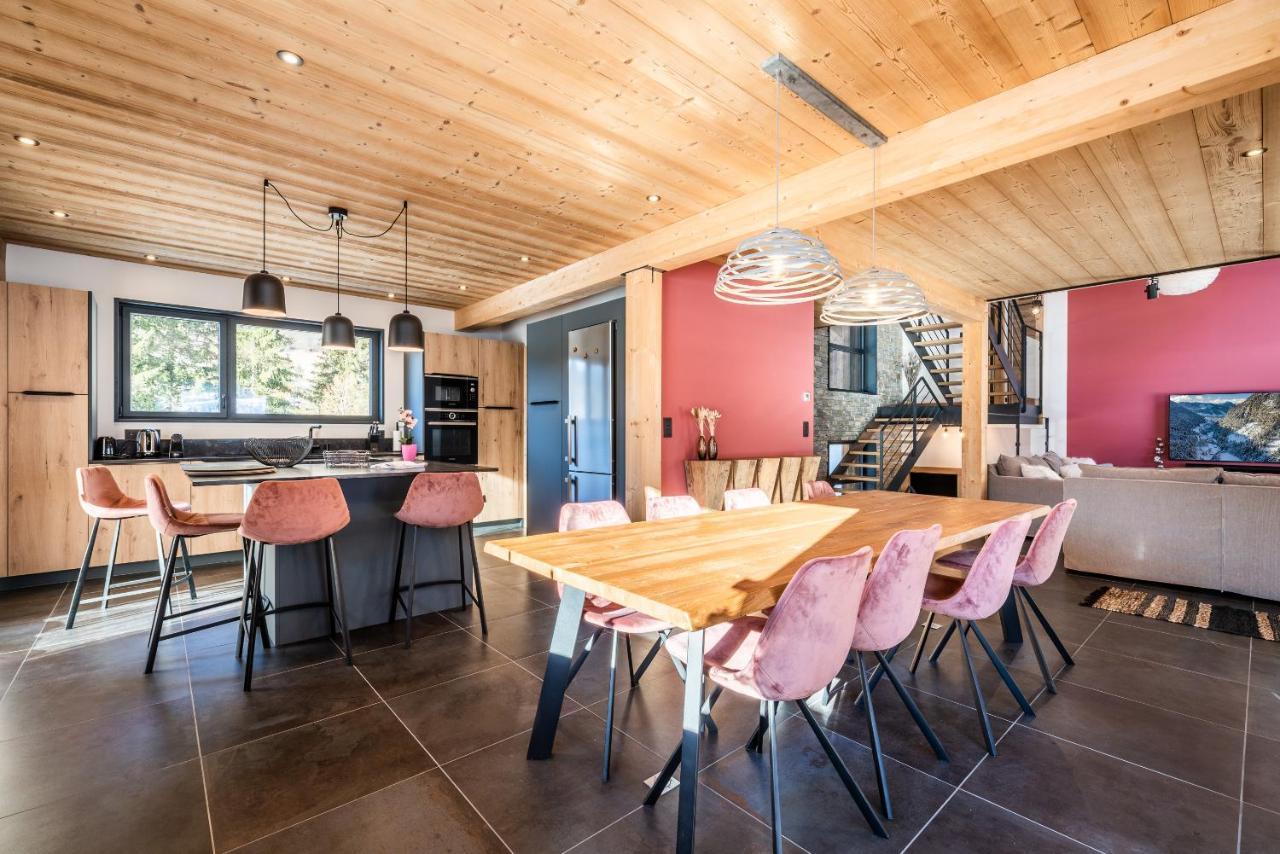 Chalet Azobe Morzine - By Emerald Stay มงทริองด์ ภายนอก รูปภาพ