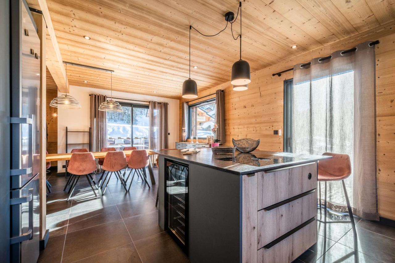 Chalet Azobe Morzine - By Emerald Stay มงทริองด์ ภายนอก รูปภาพ