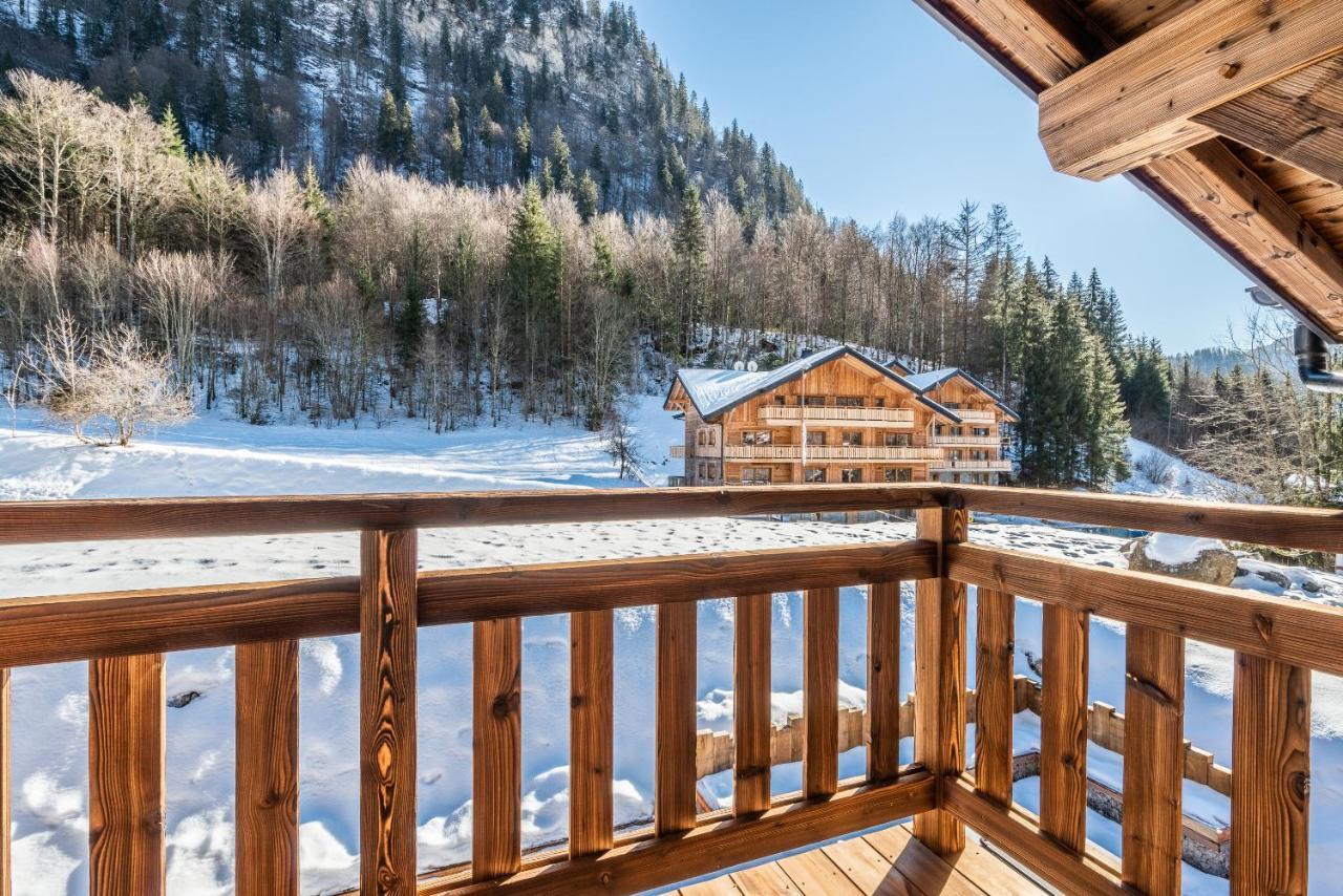 Chalet Azobe Morzine - By Emerald Stay มงทริองด์ ภายนอก รูปภาพ