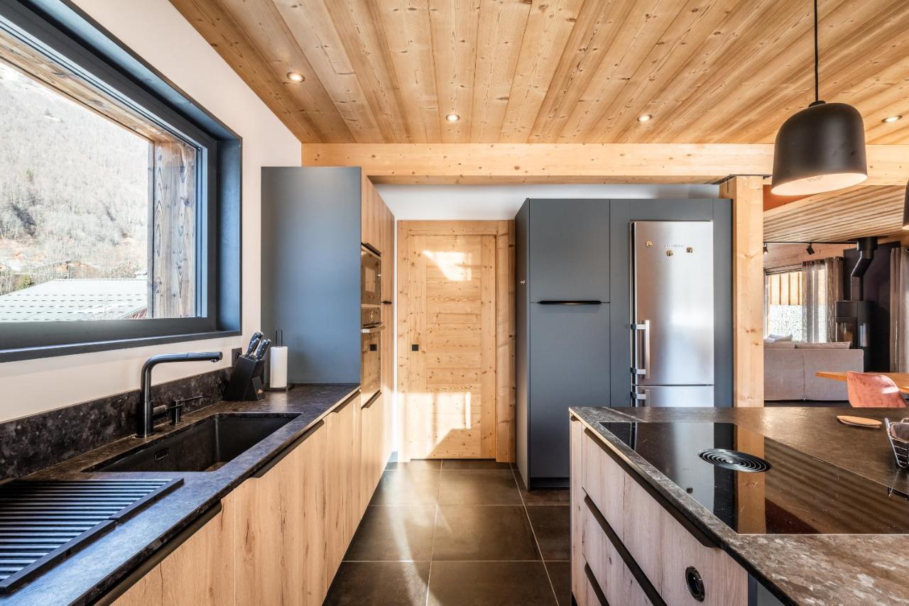 Chalet Azobe Morzine - By Emerald Stay มงทริองด์ ภายนอก รูปภาพ