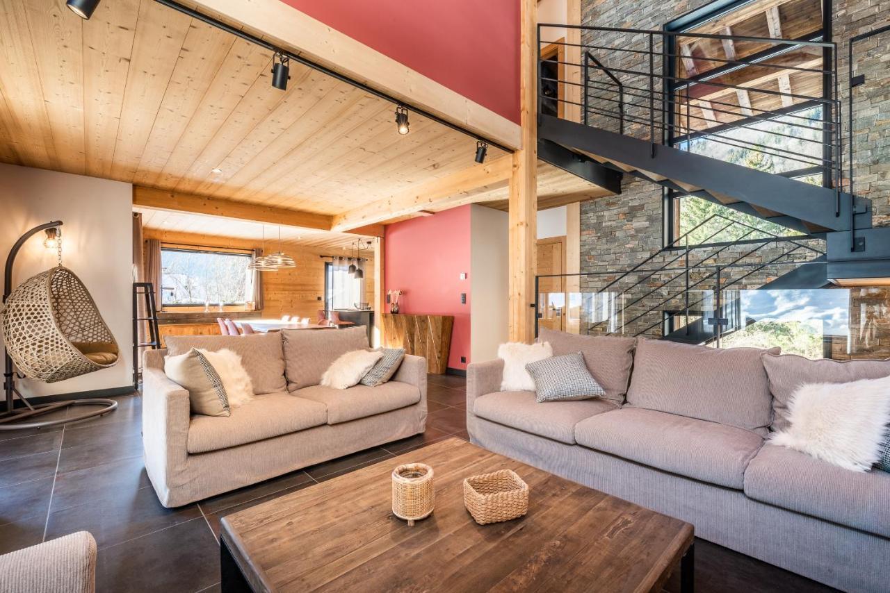 Chalet Azobe Morzine - By Emerald Stay มงทริองด์ ภายนอก รูปภาพ